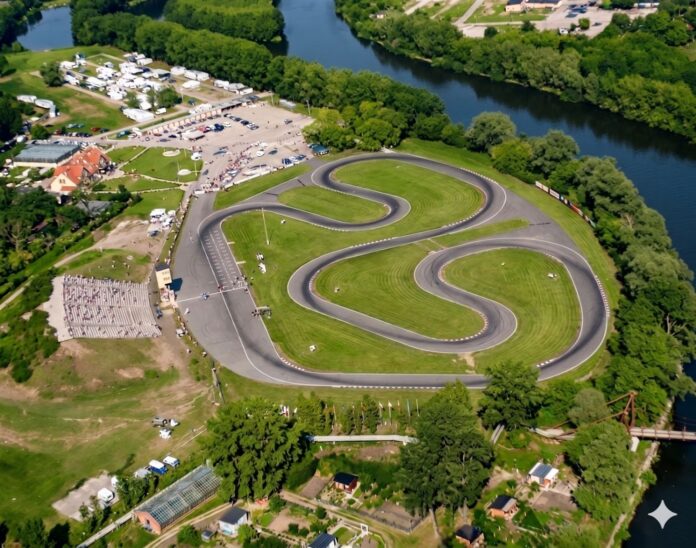 Kartodrom Bydgoszcz zdjecie z lat '80.